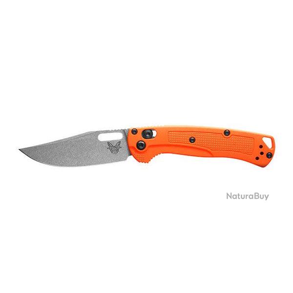 Couteau Benchmade Mini Taggedout - Orange / Grivory