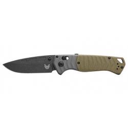 Couteau Benchmade PSK - Gris / Vert / Carbone/G10