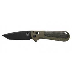 Couteau pliant Benchmade Redoubt - Lisse / Vert