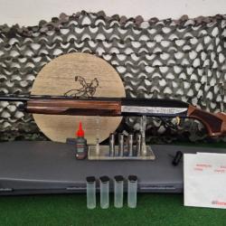 Fusil semi-auto montefeltro Duca Benelli cal 20/76 canon : 71 cm 5 CI 2+1 coups en mallette