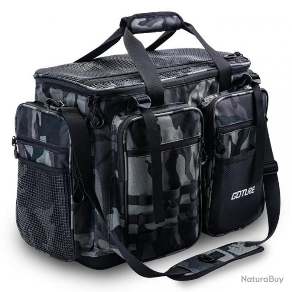 Sac Tackle Trek Goture grande capacit - Noir