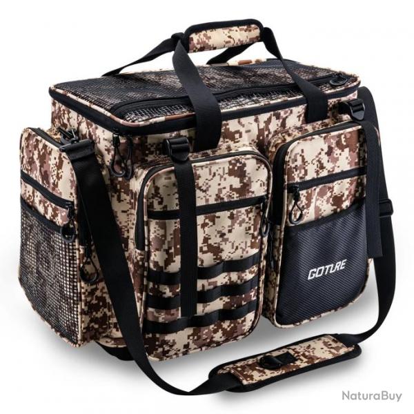 Sac Tackle Trek Goture grande capacit - Kaki