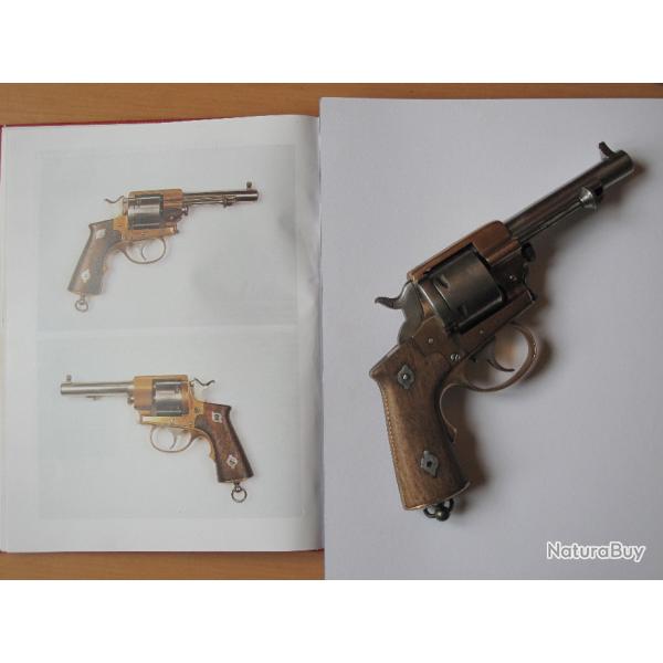 RARISSIME REVOLVER PROTOTYPE DE 1870N