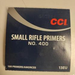 Amorces CCI small rifle n°400