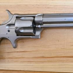 Très beau revolver Remington Smoot, 3ème modèle, calibre 38 RF