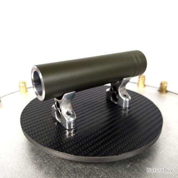 Embout long PAK Cal .68 M7x100 - 110mm / 24mm Green ral: 6006 - Haute Performance