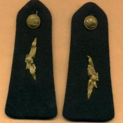 Epaulettes Armée de l'Air avec boutons d'arme