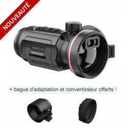 HIKMICRO THUNDER (CLIP-ON) TQ50CL 3.0 - Vision thermique avec télémètre + bague et convertisseur !
