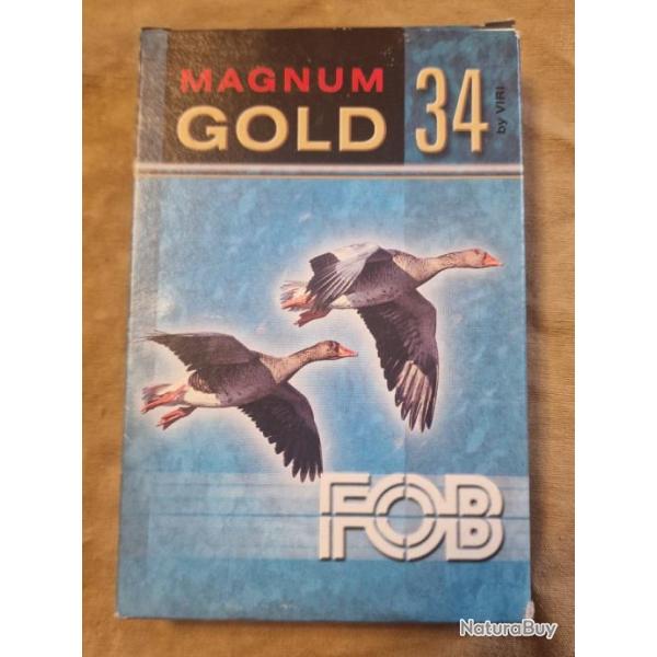 Cartouches FOB Gold 34 Magnum cal. 20/76 plomb N4 HILMAR SUPER DESTOCK !!!