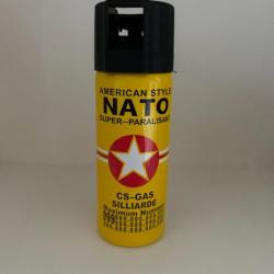 Gel Poivre format poche, puissant et compact, 40ml, NATO bombonne jaune