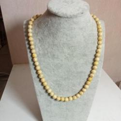 collier ancien petite perle longueur 25 cm fermé