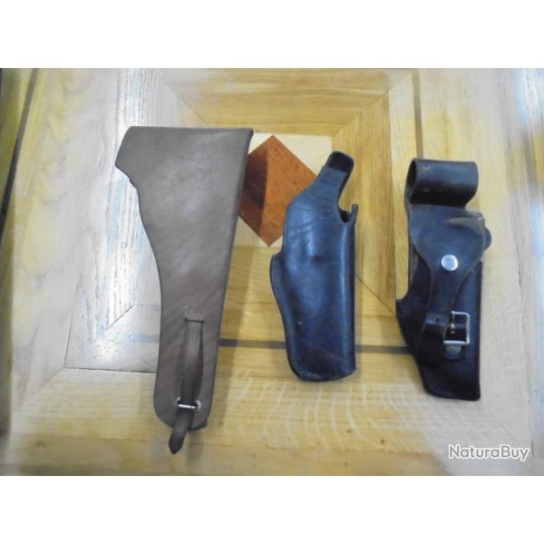 lot de 3 holsters