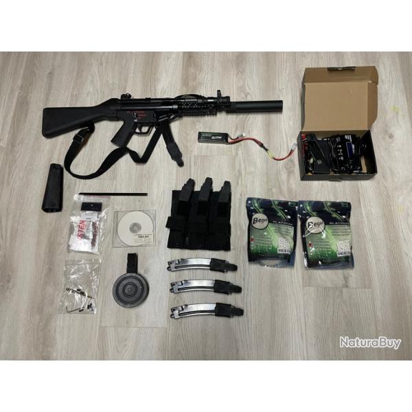 SYSTEMA AIRSOFT TW5 avec accessoires tat neuf