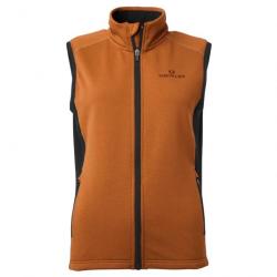 Gilet Polaire Chevalier Lenzie Orange Sans Manches