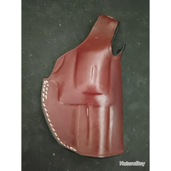 HOLSTER JMC CUIR MARRON 200R COLT PYTHON