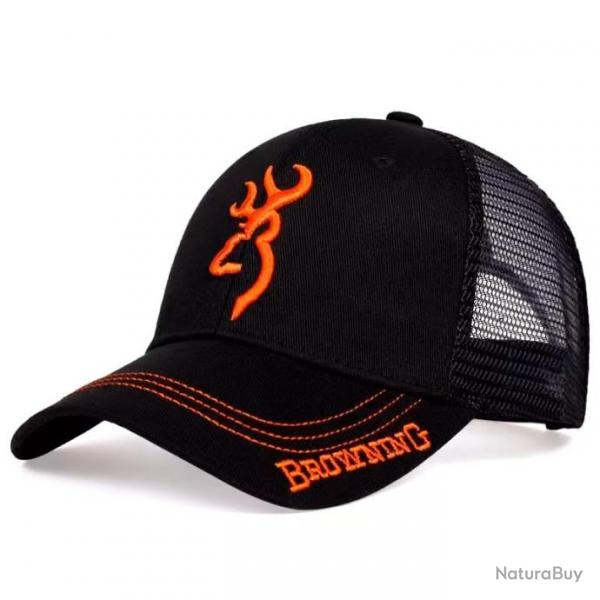 Casquette Browning noir/mesh