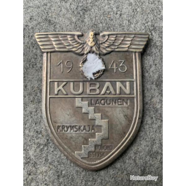 Insigne Allemand plaque de bras Kuban 1943 repro