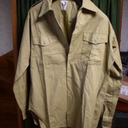 CHEMISE MODELE 48 ARMEE FRANÇAISE, INDO ALGERIE (3)