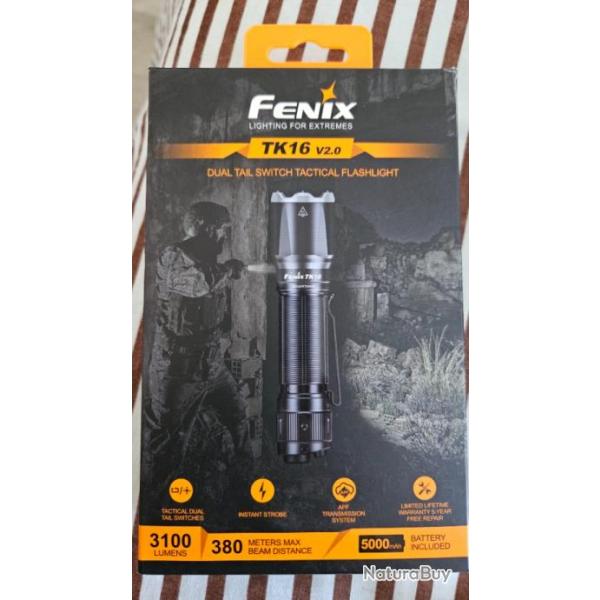 Lampe fenix tk16 v2