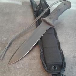 Chris Reeve GREEN BERET Magnacut (serrated) NEUF ! Combat tactique survie bushcraft camps...