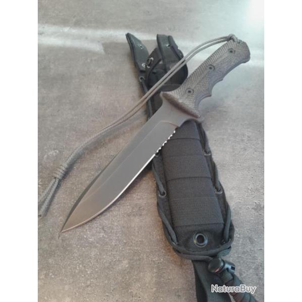 Chris Reeve GREEN BERET Magnacut (serrated) NEUF ! Combat tactique survie bushcraft camps...