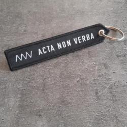 Acta Non Verba ANV porte clefs