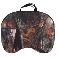 Coussin de Siège Camping Chasse Rembourré en Mousse - Imperméable, Portable avec Poignée Marron