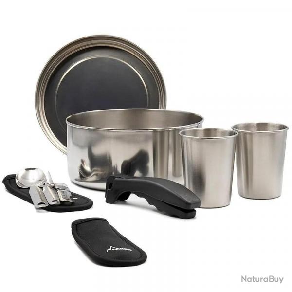 Popote inox Laken 2 personnes