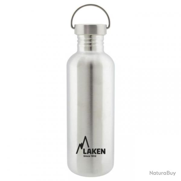 Gourde Laken Basic Steel 1L inox avec bouchon inox Vintage