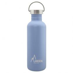 Gourde Laken Basic Steel 1L bleue avec bouchon inox Vintage