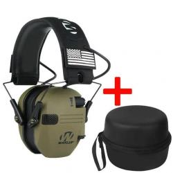 Casque Walker Razor + Etuis - Protection anti-bruit électronique actif 23db - 3 couleurs possible