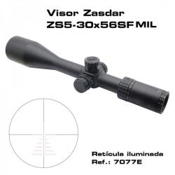 Lunette Zasdar 5-30X56 mm. Ret.7077 MRad - lumineux