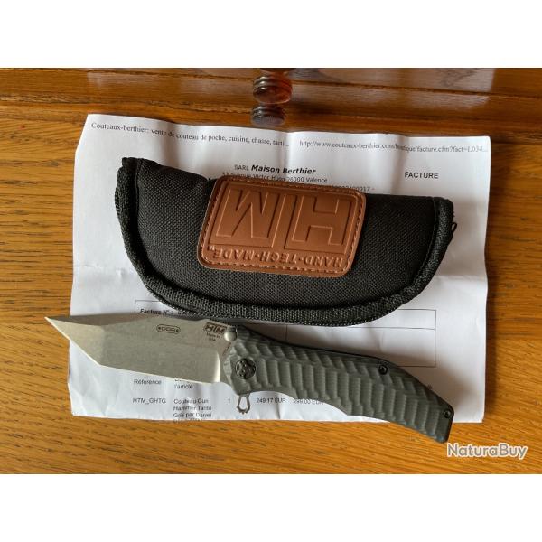 HTM KNIVES DARREL RALPH DDR GUN HAMMER TANTO CTS-XHP, neuf