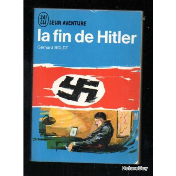 La fin de Hitler j'ai lu bleu a 26. gerhard boldt