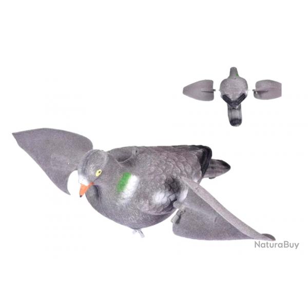 Appelant leurre Pigeon Extrieur  Ailes Mobiles Appt de Simulation Chasse Aliment par le vent