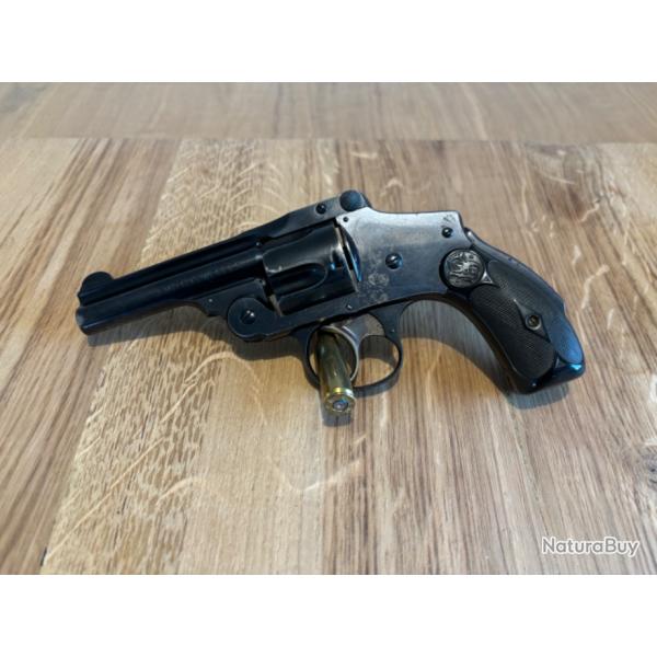 SMITH&WESSON 5eme modle hammerless top break cal 38SW short