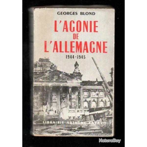 l'agonie de l'allemagne de georges blond