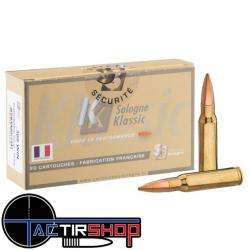 Munition Sologne Klassic Subsonic 308 WIN 168 Gr par Boite de 20