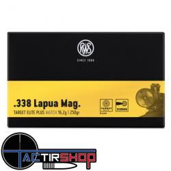 Munition RWS Target Elite Plus 338 Lapua Mag 250gr/16,2G