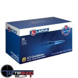 Munition Lapua Scenar 6,5 Creedmoor 123gr boite de 50