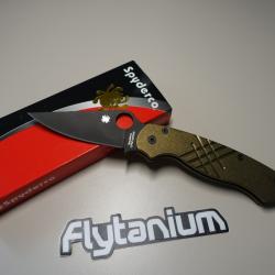 SPYDERCO PARAMILITARY 2 (PM2) S45VN Titane