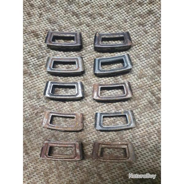 lot de 10 clips de Mannlicher Hollandais modle 1895 cal 6,5x53R