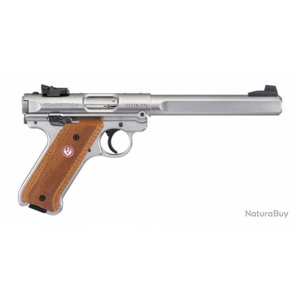 Pistolet Ruger Mark IV Comptition calibre 22LR