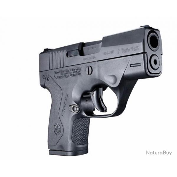 Pistolet Beretta nano cal.9mm para - chargeur 6+1 coups