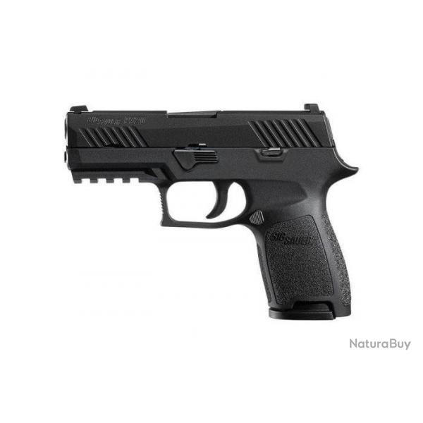 Pistolet SIG SAUER P320 Compact Nitron Noir 9MM - 15 CPS