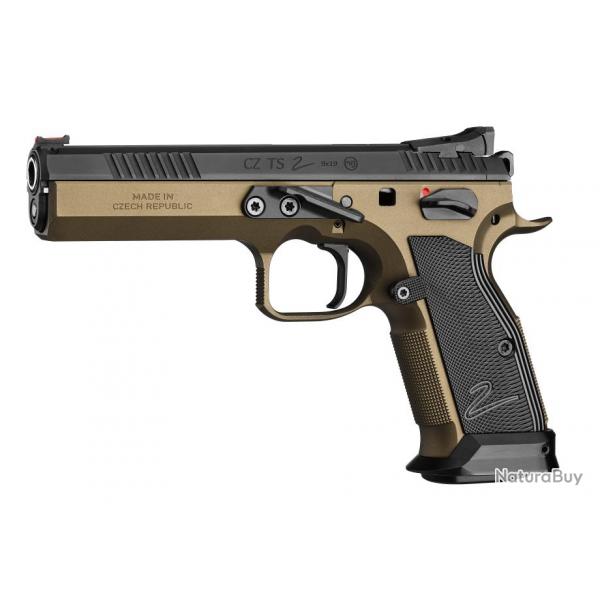 PISTOLET CZ TS 2 Deep Bronze 9x19 mm