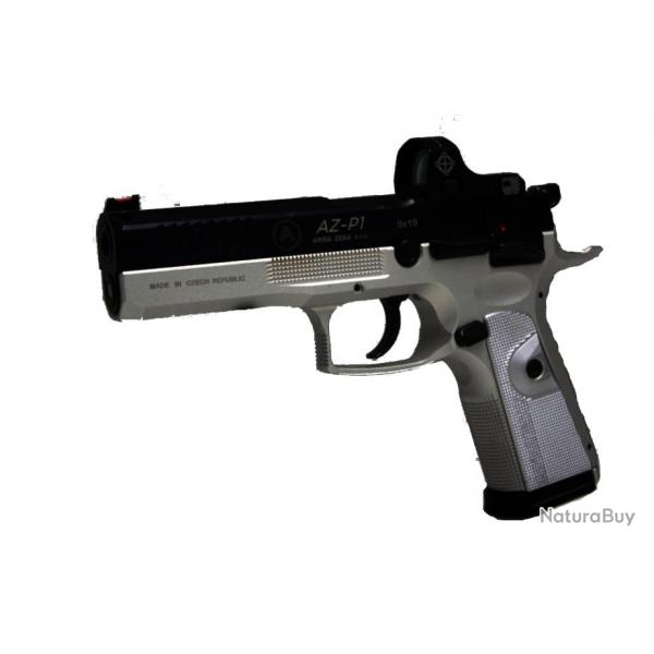 PISTOLET ARMA ZEKA AZ-P1 OPTICS C/9 MM LUGER