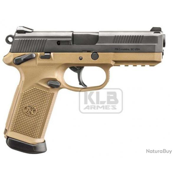 Pistolet FN Herstal FNX 45 FDE- Cal 45 ACP