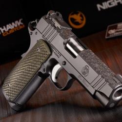 PISTOLET NIGHTHAWK CUSTOM 1911 COMMANDER BOB MARVEL