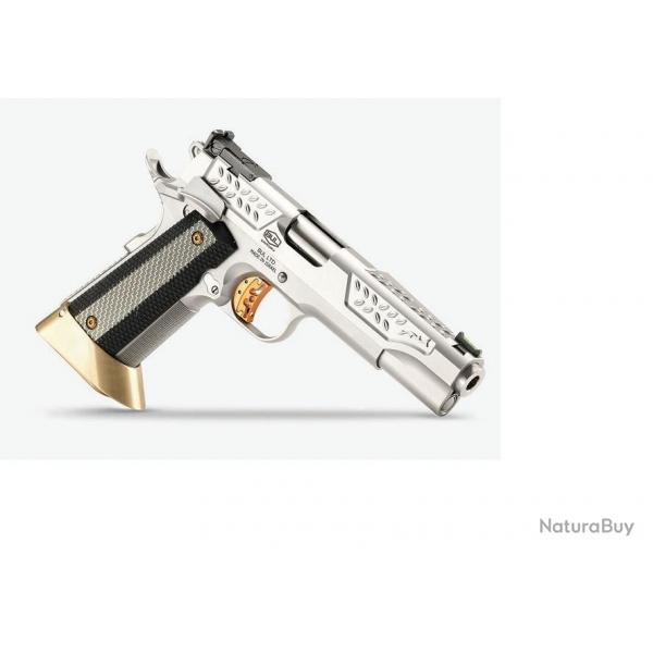 PISTOLET BUL 1911 CESAR - BULL BARREL - SILVER - 9MM